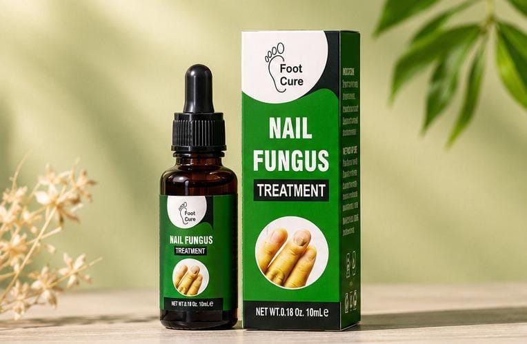 Foot Cure Nail Fungus Treatment Serum 10ml – Fast Absorbing Nail Care Solution for Healthy Nails, Nail Repair & Daily Protection